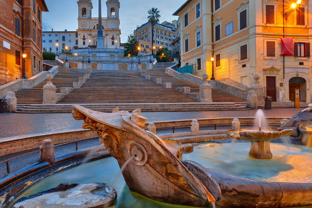 Roma, tour delle piazze