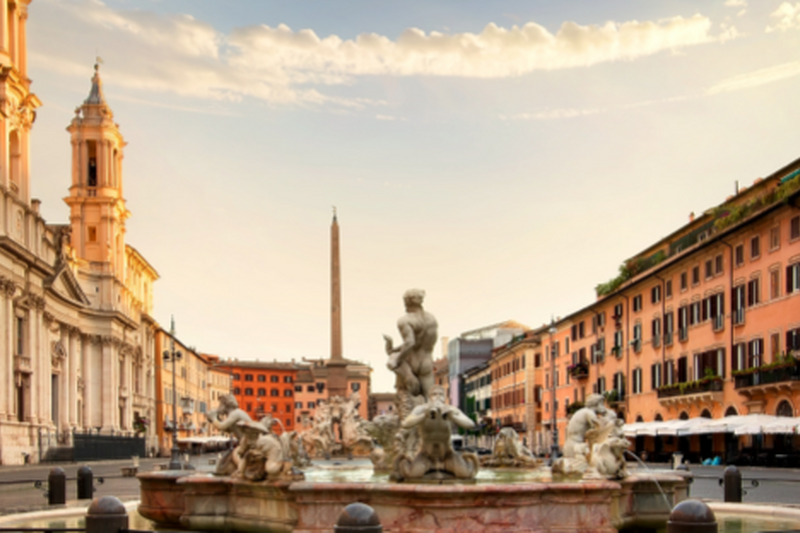 Roma, tour delle piazze